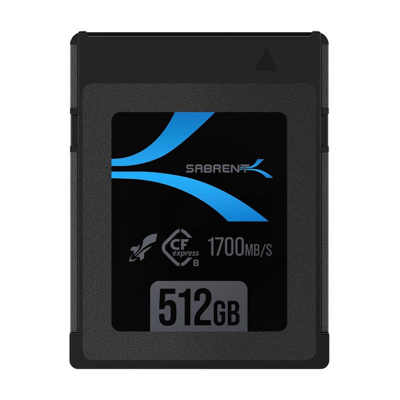 SABRENT Rocket CFX 512GB CFexpress Type B Memory Card R1700MB/s W1500MB/s (CF-XTBT-512) - Image 1