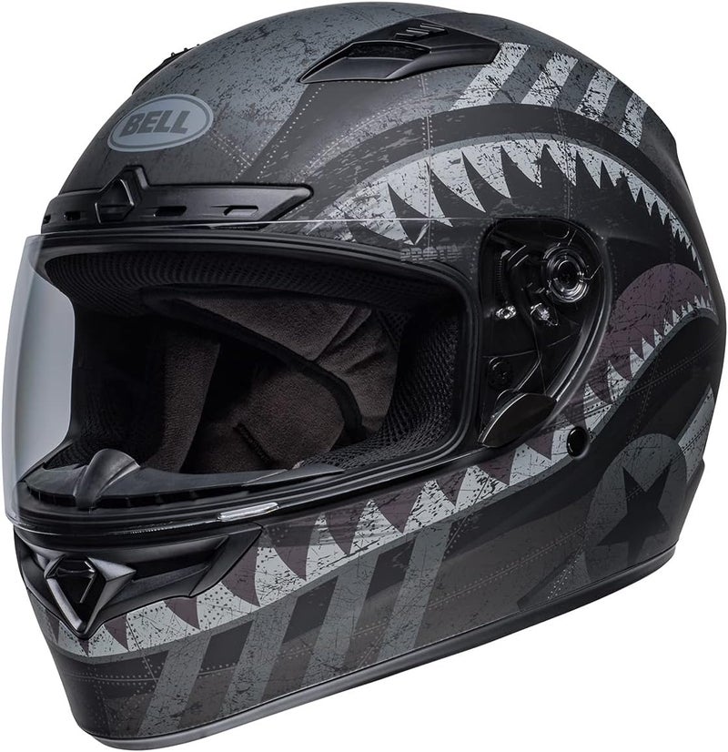 Bell Qualifier DLX Street Helmet - Devil May Care Matte Black/Gray - Image 3