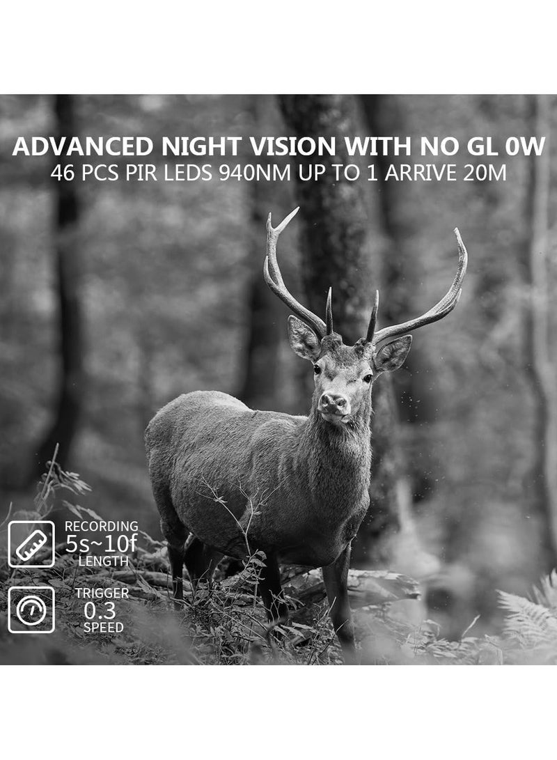 General 2.7K 60MP WiFi tracking camera Night Vision waterproof camera with 2-inch screen for outdoor use  - Image 2