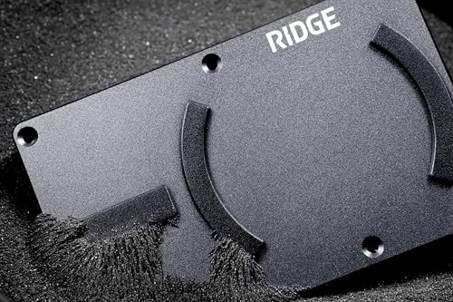 The Ridge Ridge Wallets for Men Compatible with Magsafe - Slim Minimalist Compact Wallet and Card Holder, RFID Protected Front Pocket Wallets for Men with Integrated Cash Strap (Gunmetal) - Image 5