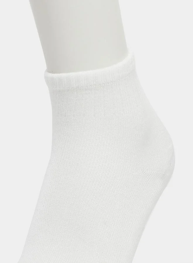 Styli Styli Set of 5 - Solid Crew Socks