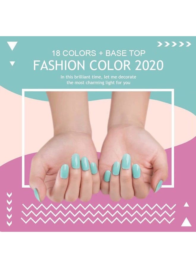 Arte Clavo - 2 Pcs 15ml No Wipe Gel Top Coat and Base Coat Set - Shine Finish and Long Lasting, Soak Off LED Nail Lamp Gel Base Top Coat Finish Nail Art Design Manicure Gifts for Women - Image 1