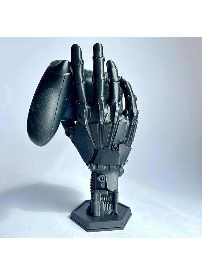 إيروريكس حامل وحدة تحكم الألعاب وحامل سماعة الرأس للساعة الذكية متوافق مع Ps4 وPs5 وXbox وXbox وPs4 وPs5 والمزيد باللون الأسود - Image 4