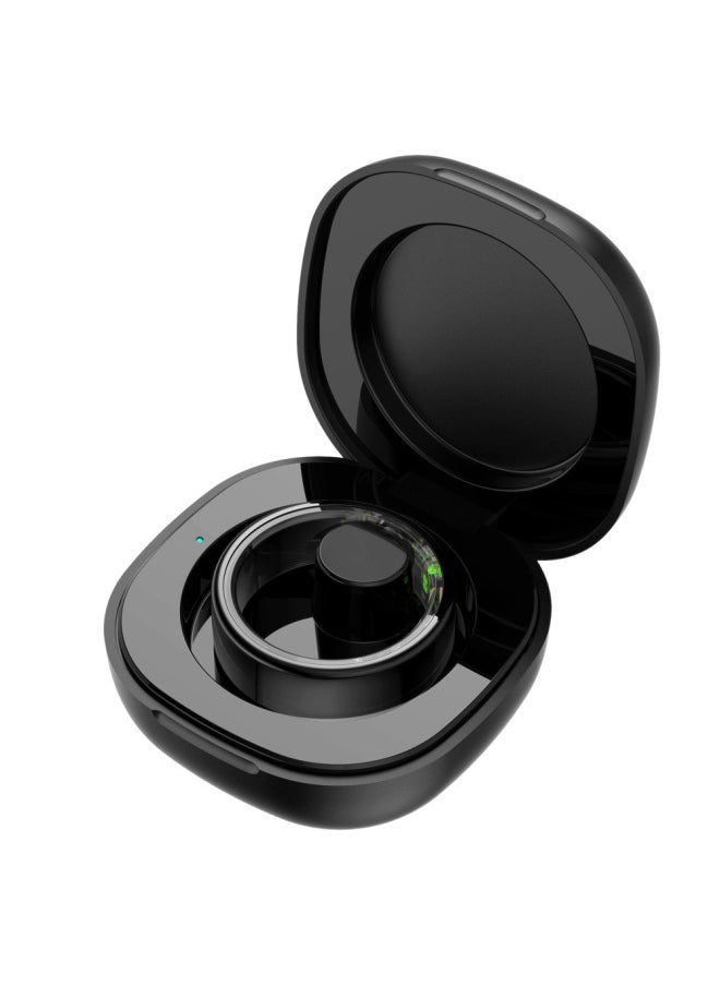 Generic Heart Rate Spo2 Sleep Monitor IP68 Waterproof NFC Smart Ring-Color:#8 Black  - Image 4