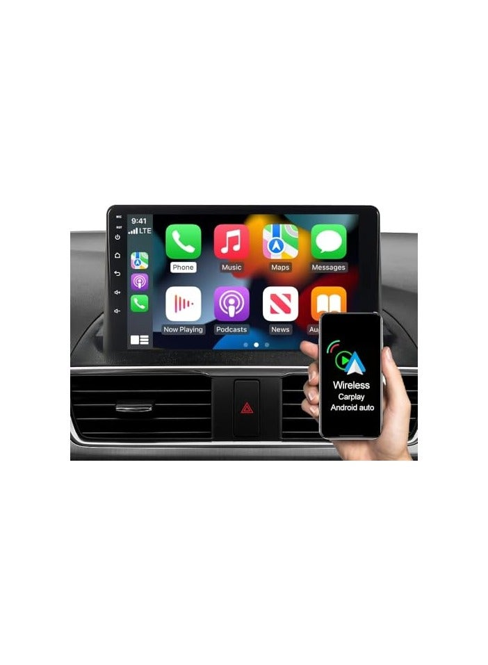 SHEZA STAR ستيريو سيارة أندرويد لمازدا 3 2015 2016 2017 2018 6 جيجابايت رام 128 جيجابايت روم 9 بوصة يدعم بطاقة SIM، Apple Carplay، MirrorLink WiFi BT، شاشة تعمل باللمس IPS مع كاميرا AHD متضمنة - Image 4