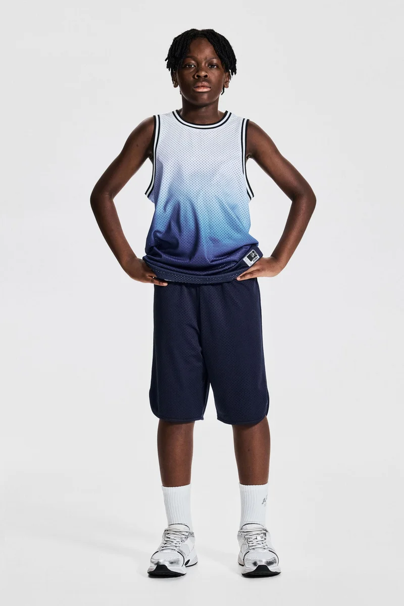 اتش اند ام طقم كرة السلة - قطعتين