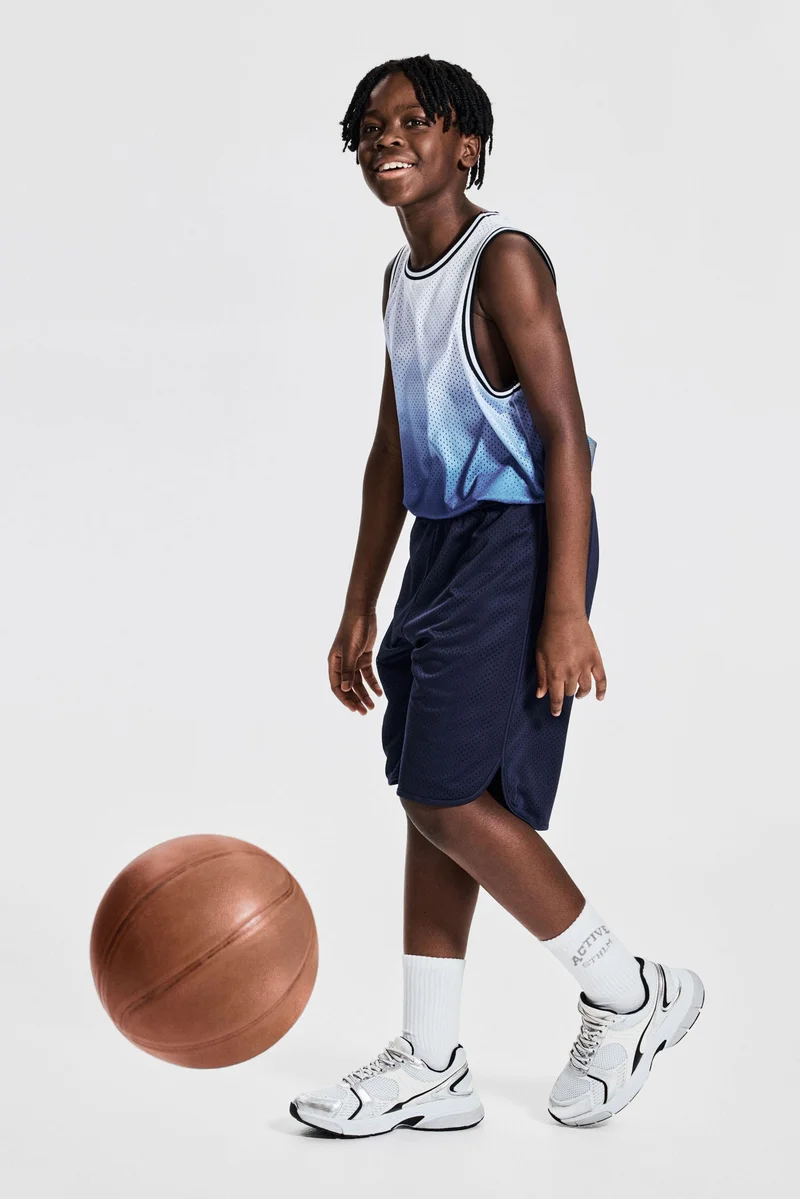 اتش اند ام طقم كرة السلة - قطعتين