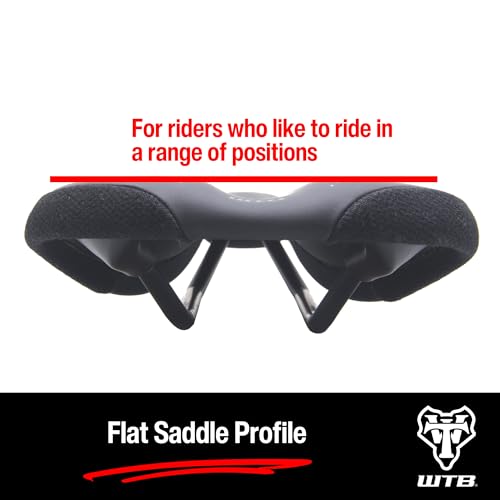 WTB Deva Bike Seat (Saddle) - Extra Padding for Comfort - Mountain & Gravel (Steel Rail) - Image 4