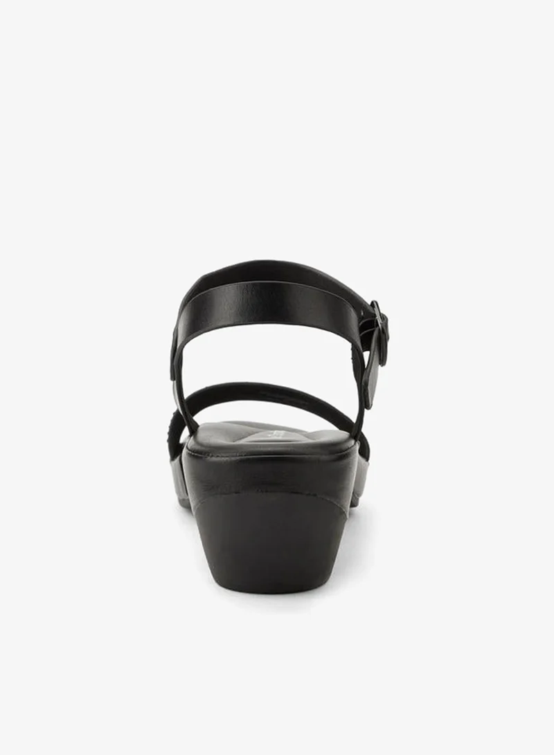 Le Confort BLACK Women Embellished Ankle Strap Sandals for Women | Best Price UAE