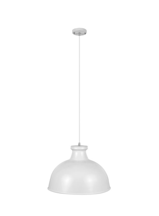 El Rawda Lighting Miril Ceiling Lamp - Single | modern decorative LED E27 pendant light ceiling lamp hanging | suitable for any room | Color: White | Size: 70x39x70 cm