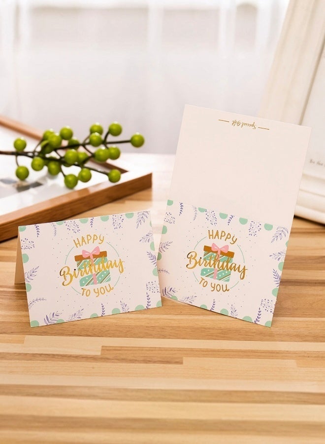 8 Pieces Birthday Cards Bulk Funny Cards for Boys and Girls Boys Girls Diy Handdrawn Artistic Touch for Friends Family with Envelope - Image 4