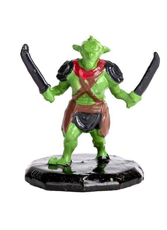Monster Protectors - 8 Painted Fantasy Goblin Mini Figures All Unique Designs 1" Hexsized Compatible With Dnd Dungeons And Dragons & Pathfinder And All Rpg Tabletop Games - Image 1