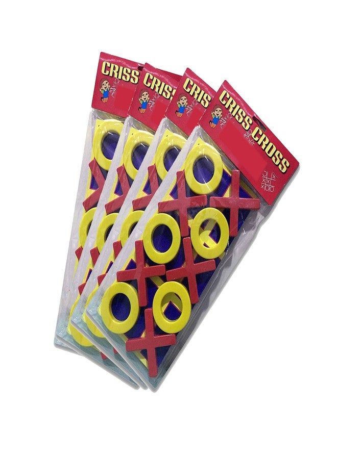 ROSEFAIR Criss Cross Game Perfect Birthday Return Gift for Both Girls & Boys Board Game & Party & Fun Games (PACK-04) - Image 1