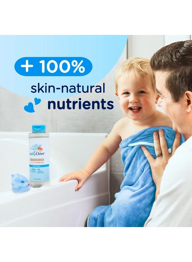 Baby Dove Bubble Bath Rich Moisture For Nourished Skin And Bath Time Fun Sensitive Skin Care With Skin-Natural Nutrients 16 Oz - Image 4