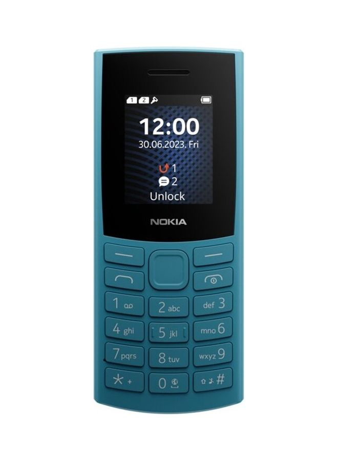 NOKIA 105 (2023) Dual SIM Ocean Blue 48MB RAM 128MB 4G - Middle East Version - Image 2