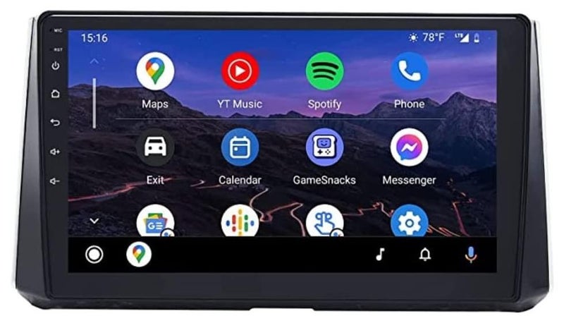 SHEZA STAR Android Screen For Toyota Corolla 2019 TO 2021 4GB RAM 64GB ROM Support Apple Carplay Android Auto Wireless QLED Touch Screen With Backup Camera Included - Image 1