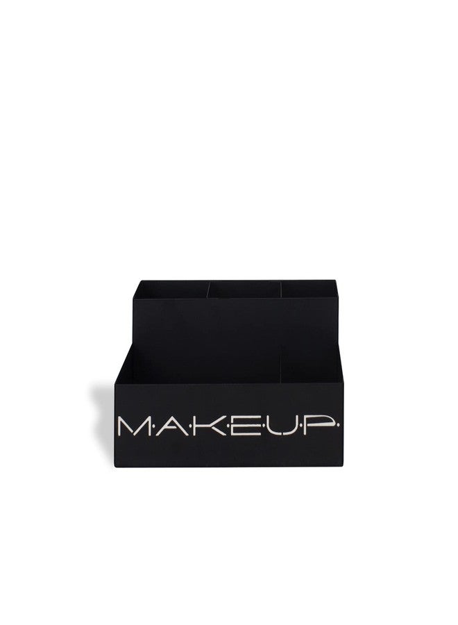 GEGUTON Makeup Organizer Box - Organization Display for Makeups, Cosmetics Steel Storage Set for Vanity, Birthday Gifts for Mom, Women & Girls, Gift for Her - Beauty Collection - Black - Image 3
