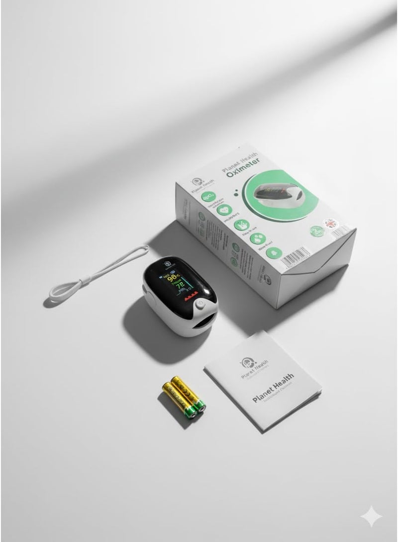 Planet Health Granzia Pulse Oximeter – High Accuracy, Elegant Design, and Reliable Performance for Your Daily Health Care Anytime, Anywhere - Image 5