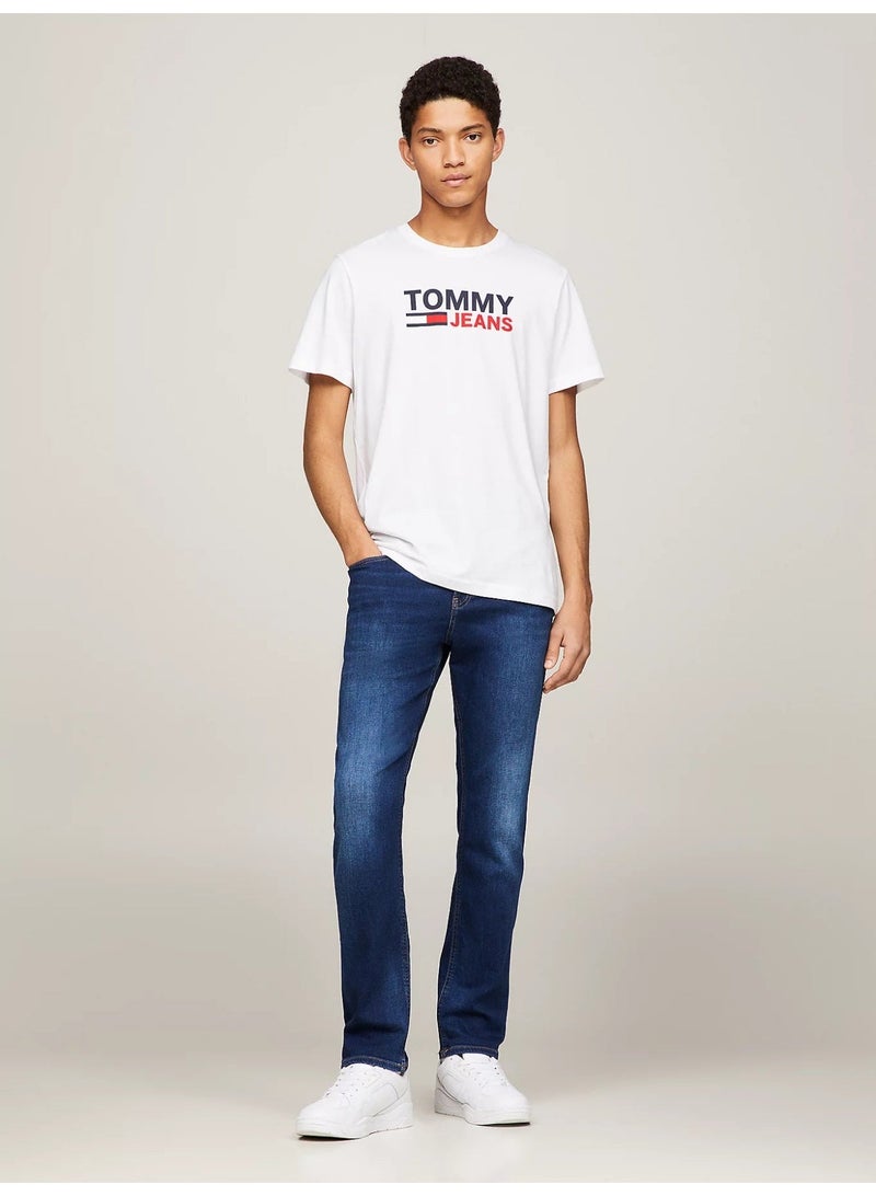 TOMMY JEANS Ryan Straight Slim Fit Faded Jeans - Image 1