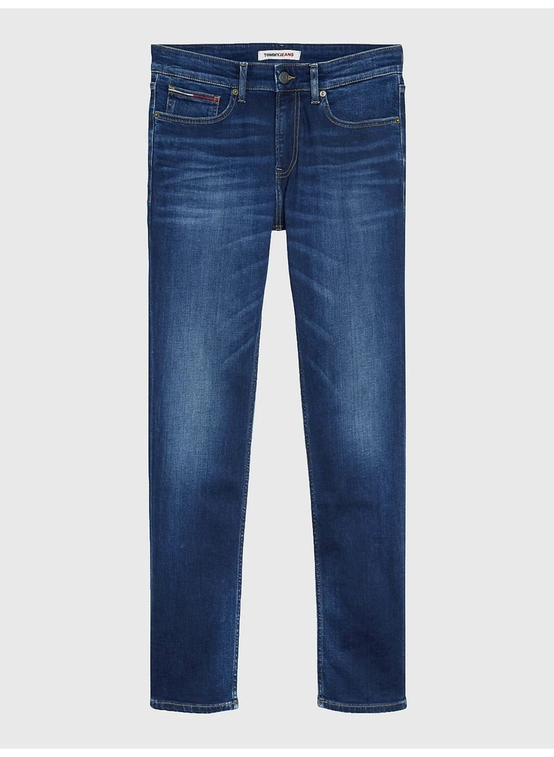 TOMMY JEANS Ryan Straight Slim Fit Faded Jeans - Image 5
