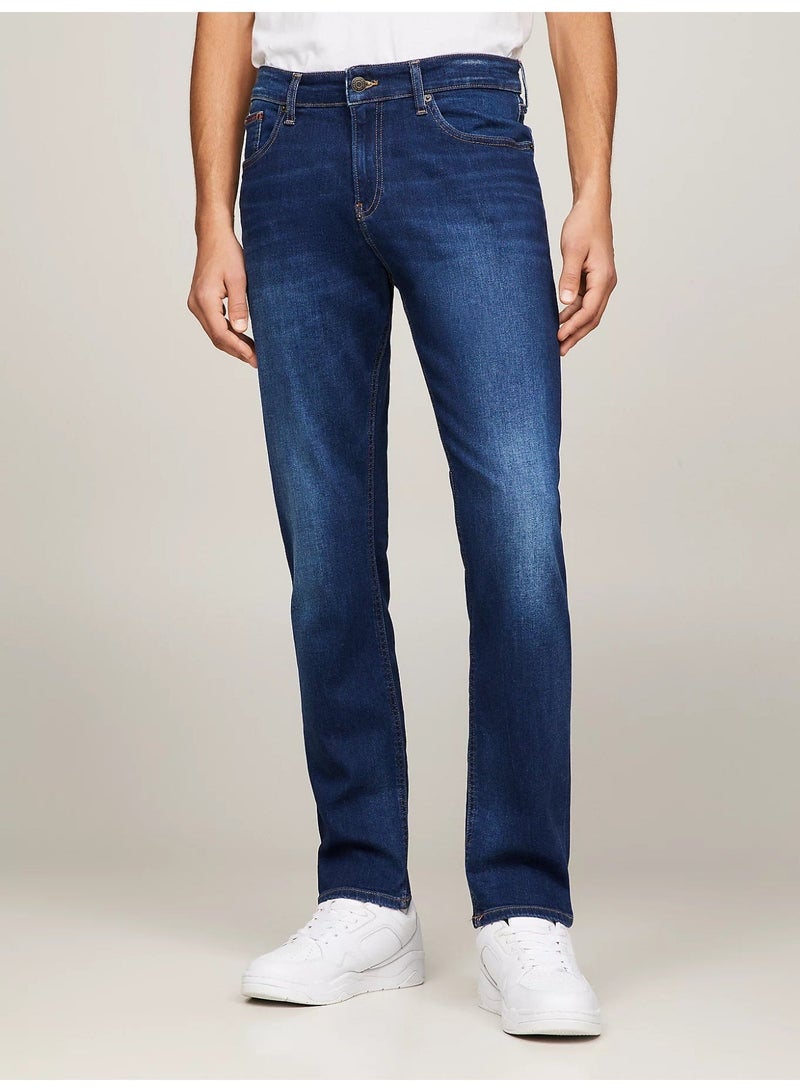 TOMMY JEANS Ryan Straight Slim Fit Faded Jeans - Image 2
