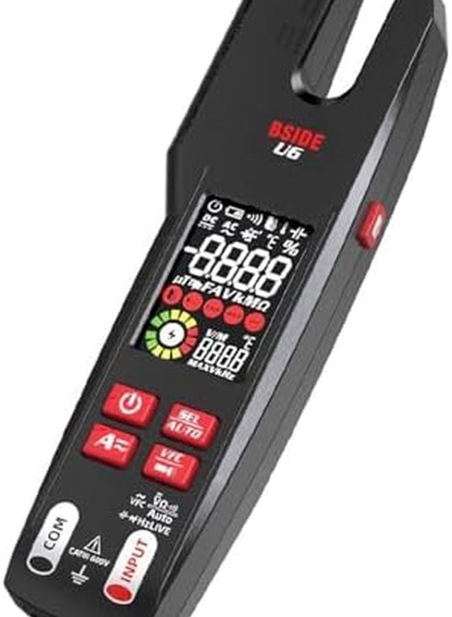 Auto Ranging Digital Multimeter Measures Voltage Current Resistance Temperature Capacitance - Image 4