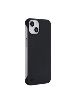 Case Cover For iPhone 13 ENKAY Matte Frameless PC Phone Case Black