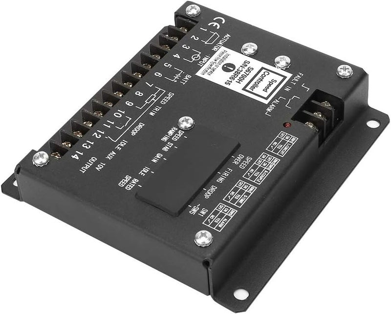 S6700H Generator Speed Controller, Electronic Speed Control Panel for Generator, with Fast Load Response, Reverse Polarity Protection, and Adjustable Speed Drop - Image 4