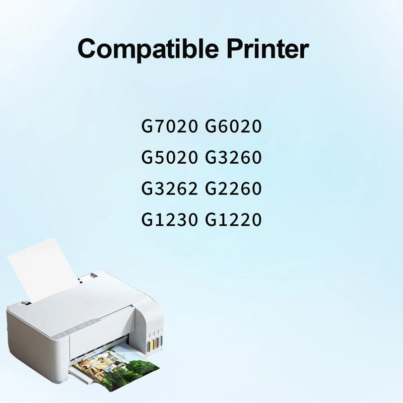 رأس الطباعة BH-20 CH-20 لخراطيش PG-8035XL CL-8026XL المستخدمة في طابعات PIXMA G7020 G6020 G5020 G3260 G3262 G2260 G1230 G1220 MegaTank (1 أسود و1 ثلاثي الألوان) - Image 2