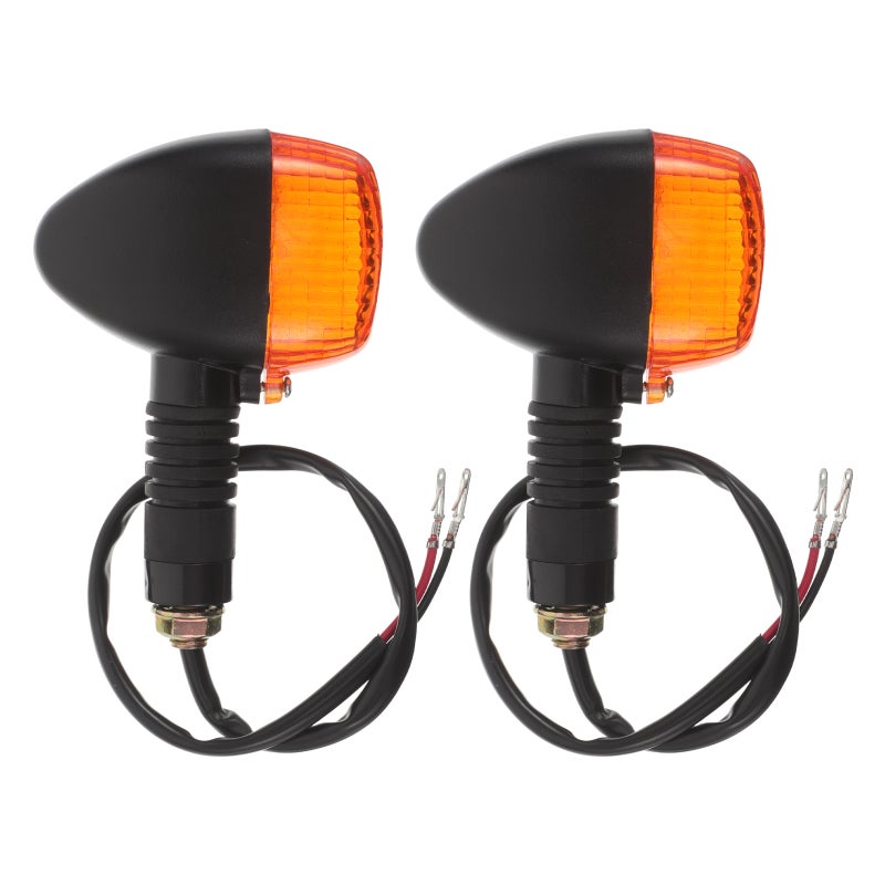 2pcs Motorcycle Turn Signal Indicator Lights: Signal Lamps For Atv Dirt Bike Scooter Motorbike Turn Indicator For Motorcycles 50-250cc - Image 1