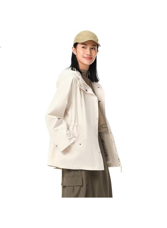 PELLIOT Women'S Single-Layer Outdoor Jacket, Lightweight Spring And Autumn Waterproof Windbreaker, Hiking Coat, 12340104, Yellow, Size M - Image 3