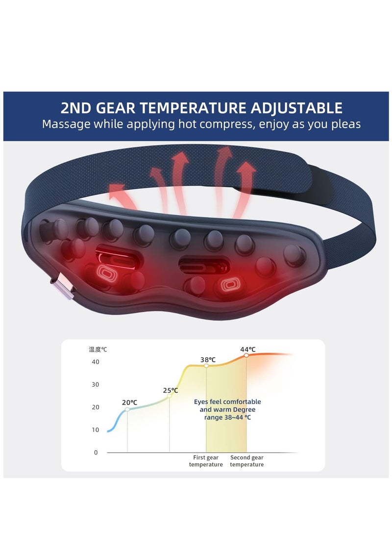 Eye Massager for Dark Circles Eye Massager Used to Relax Eye Fatigue Reduce Eye Bags Dry Eyes Edema and Improve Sleep