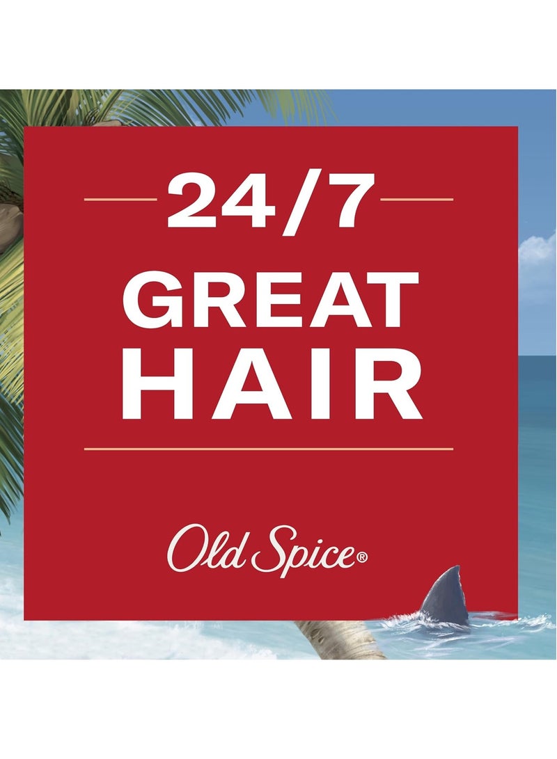 Old Spice Hair Styling Fiji Pomade for Men Flexible Hold Low Shine, 2.22 oz