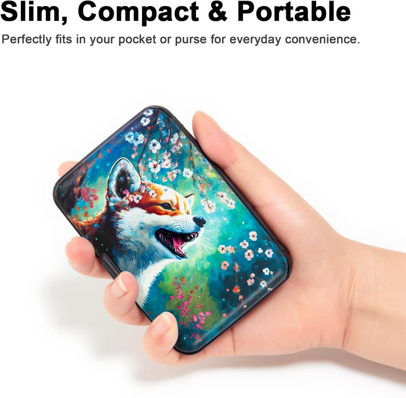 Kaabao Credit Card Holder Small RFID Blocking Wallet Business Metal Slim Mini Aluminum Hard Case for Women Men - Image 3