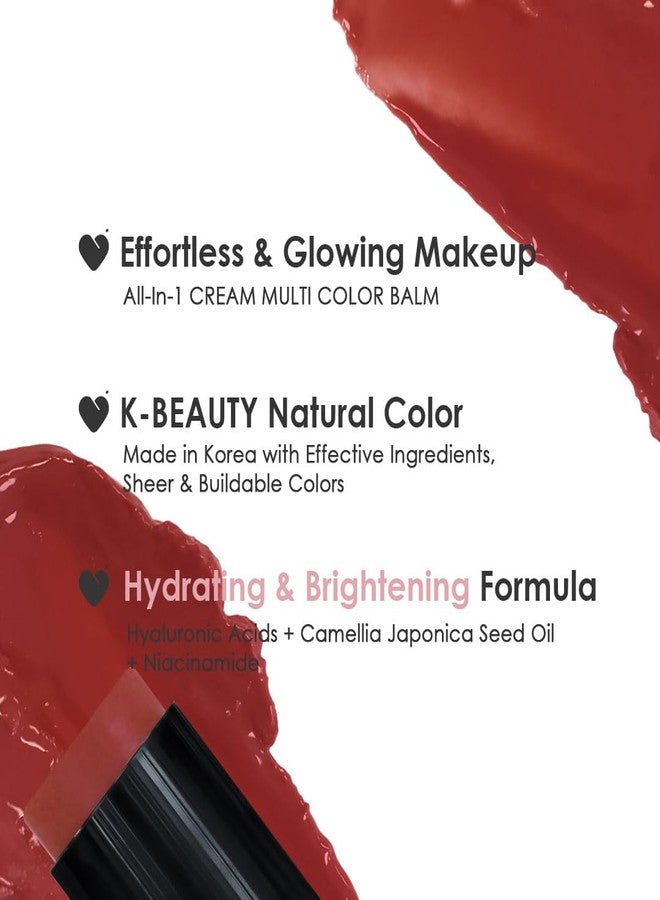 glowiest EFFORTLESS GLOW CAMELLIA MULTI-BALM (Sun-Kissed Berry, One size) - Image 3