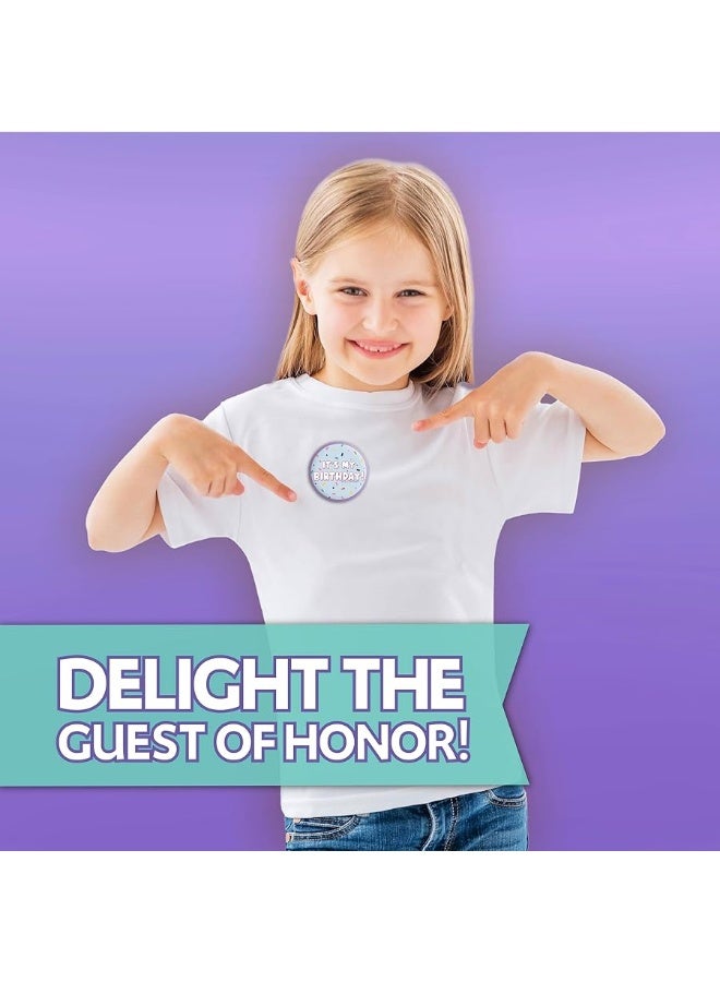 Unique Gabbys Dollhouse Party Supplies  Gabby Dollhouse Party Supplies  Gabby Doll House Party Supplies  Officially Licensed  Tablecover Plates Napkins Button  Serves 16 Guests - Image 1