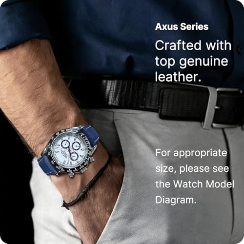 Fullmosa Watch Band, Quick Release Leather Watch Strap Compatible with Samsung Galaxy Garmin for Men Women, Replacement Bands Width 12mm 14mm 16mm 18mm 19mm 20mm 21mm 22mm 24mm - Image 3