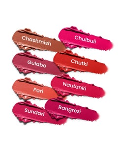 Earth Rhythm Earth Rhythm Serum Cream Lipstick With Spf 15   Rangrezi  07 Dewy Finish Chap Resistant Nourishes Lips  Non Comedogenic   Infused With Apricot Oil Rose Oil  Shea Butter 3.8 Gm  - Image 5