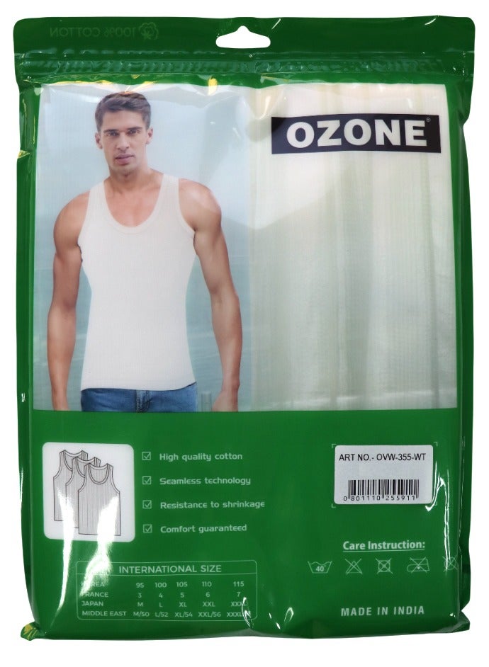 أوزون رجل سترة 3 قطعة قطن 2x1rib بريميوم - Image 2