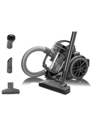 Multi-Cyclonic Bagless Vacuum Cleaner, 6-Stage Filtration, Variable Speed, 143 Air Watts, 5m Cable, Includes Brushes, Powerful & Efficient, 1.8 L 1300 W VM1480-B5 Black - view 2