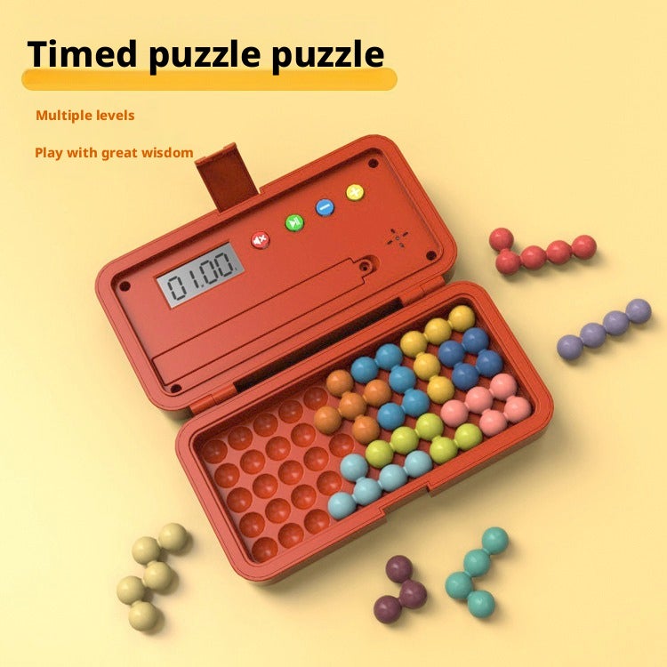 Logic Puzzle Pyramid Game with Timer for Kids - Image 2