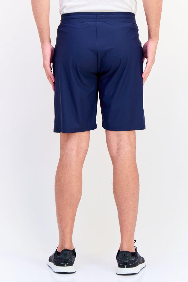 GIORDANO G-Motion Men Sportswear Fit Running Shorts, Navy Blue  - Image 4