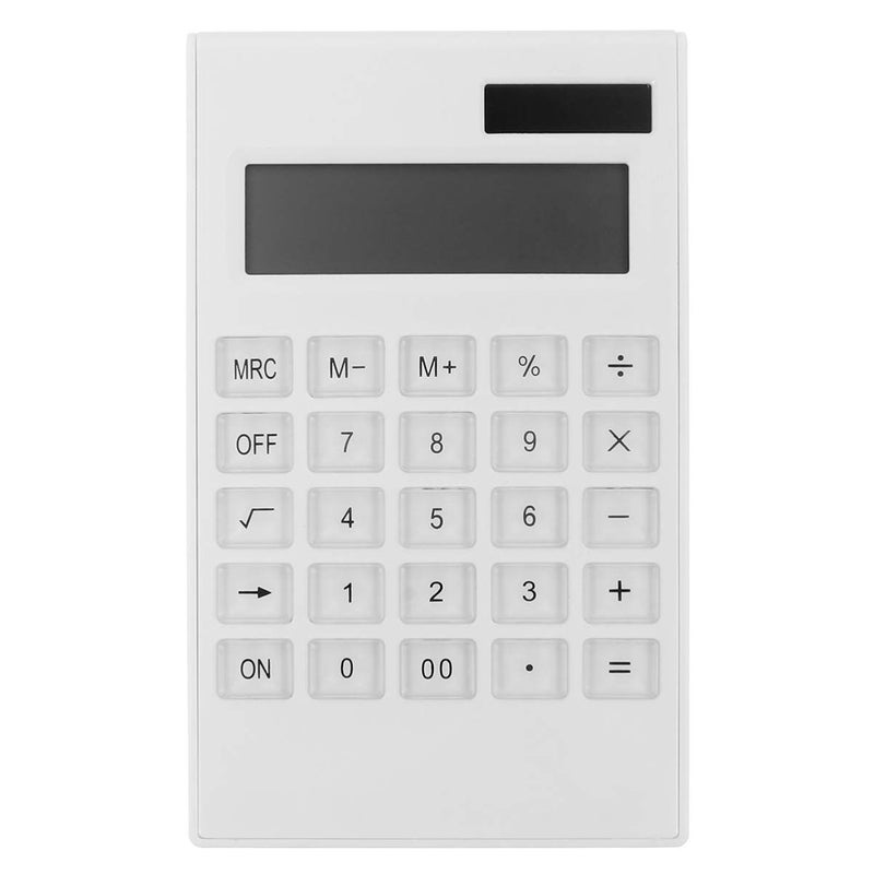 Solar Powered Slim Desktop Calculator With LCD Screen - Image 2