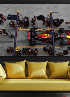 (Assembly frame) Red Bull Racing Canvas Max Verstappen Canvas Formula 1 Poster Red Bull Wall Art Gifts formula One Poster Formula 1 Fan Formula 1 Canvas Race