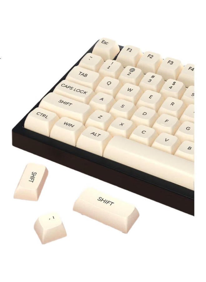 HP Hp K23-98 Custom Mechanical Keyboard, Full Hot-Swappable, Wired, For E-Sports Gaming, Internet Cafes, Office, Desktop Computers, Laptops, Peripherals, Cream White - Image 3