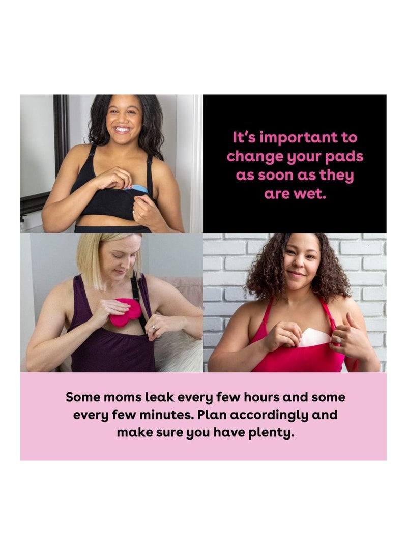 bamboobies Bam Womens Nursing Pads Reusable And Washable 3 Regular Pairs And 1 Overnight Pairs Leak Proof Pads For Breastfeeding 4 Pairs - Image 5