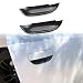 Jstotrim Carbon Fiber Door Handles Bowl Cover Trim Decal Bezel for Dodge Challenger 2015 - Image 2