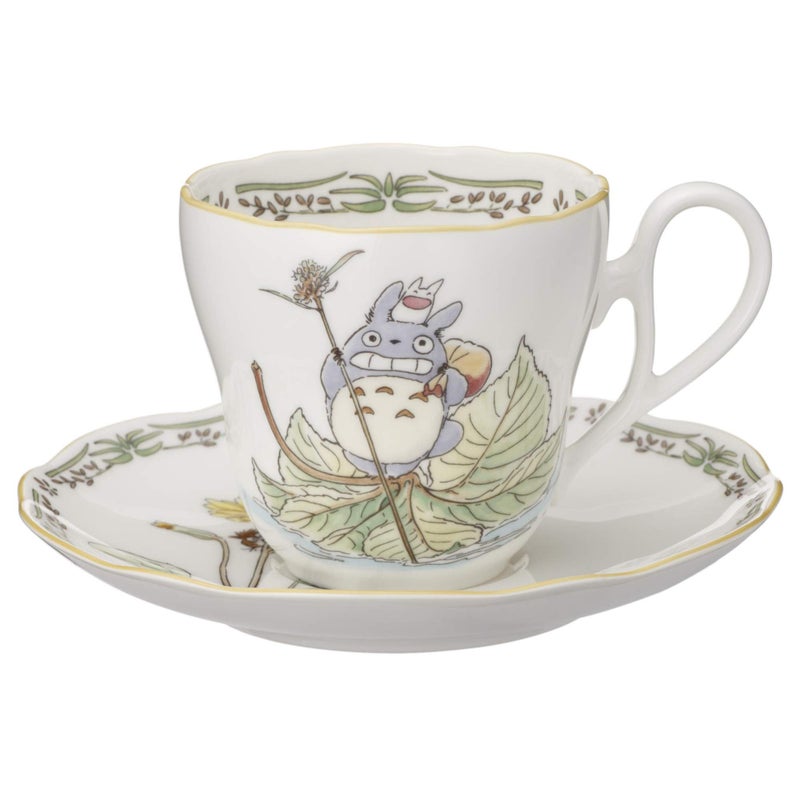 Noritake نوريتيك TT97889/4924-8 كوب وصحن (للقهوة/الشاي)، 12.5 أونصة سائلة (375 مل)، قابل للاستخدام في الميكروويف، بورسلين عظمى - Image 2