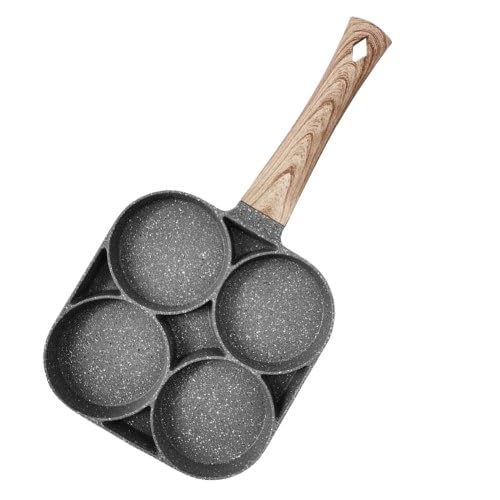 HRDR Delicate 1pc 4- Cup Egg Cooking Prop Non Stick Frying Pan Breakfast Skillet Cooker - Image 1
