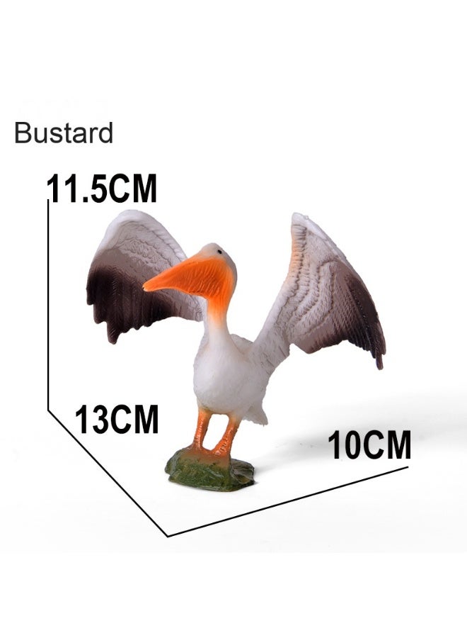 نيبمينينت مجموعة نماذج الطيور والحيوانات البرية المحاكية